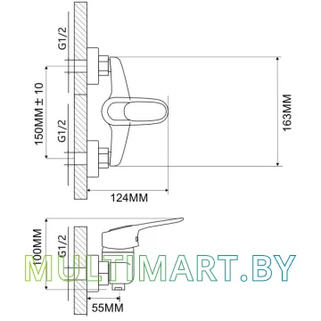 Смеситель Econoce EC0242 картинка 2